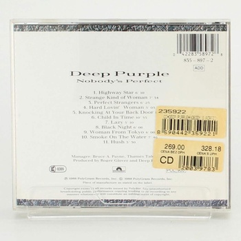 CD Nobody´s Perfect  Deep Purple