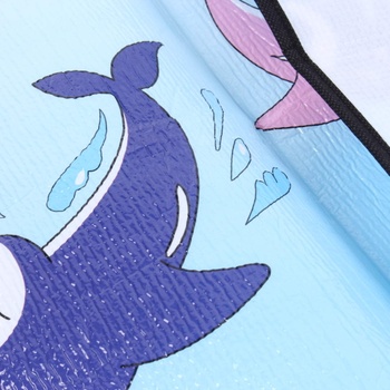 Karimatka modrá s delfíny