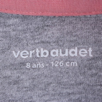 Dívčí tričko Vertbaudet šedé barvy