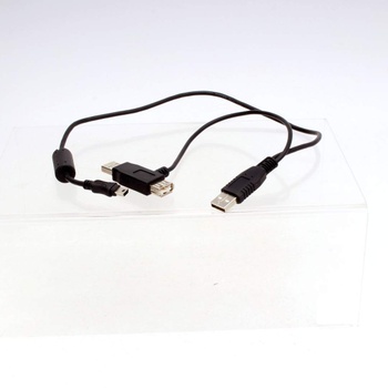 USB rozbočovač USB A - mini USB 50 cm