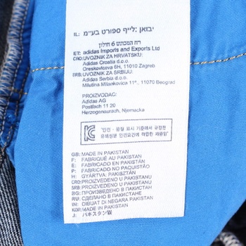 Dámské džíny Adidas modré