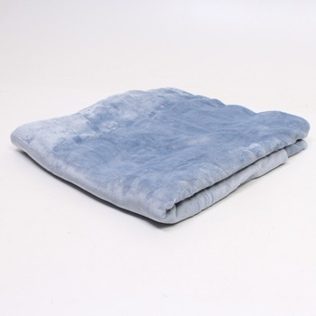 Fleecová deka Bedsure modrá 150 x 200