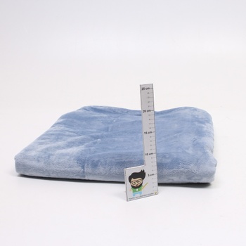 Fleecová deka Bedsure modrá 150 x 200