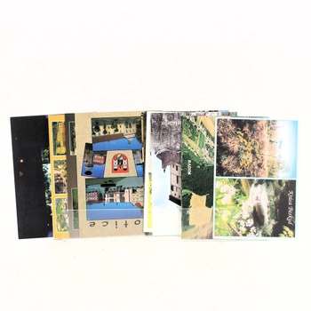 Sbírka pohlednic z různých míst