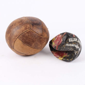 Sada míčů: medicinbal a volejbalový míč