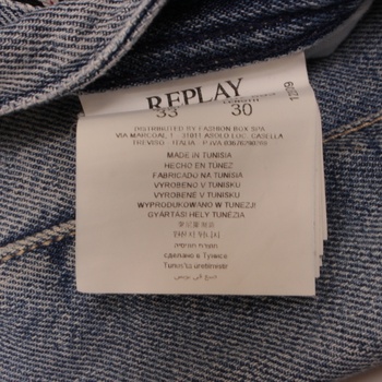 Pánské džíny Replay světle modré W33 L30