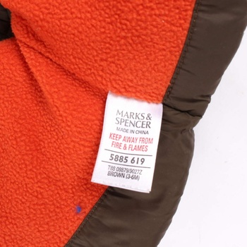 Dětská vesta Marks & Spencer hnědá