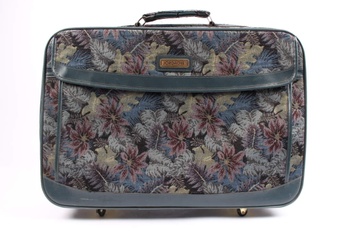 Květovaný cestovní kufr Jordache