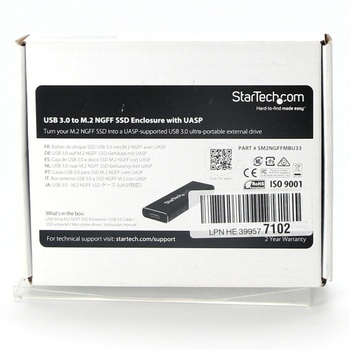 Externí M.2 SATA/SSD StarTech SM2NGFFMBU33