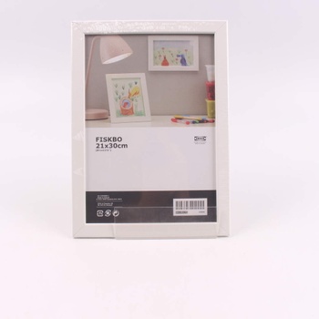 Bílý fotorámeček IKEA Fiskbo 2 ks