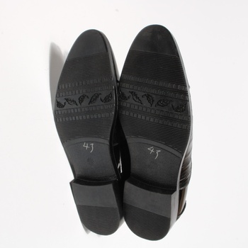 Pánská společenská obuv černá vel. 43 lesklá