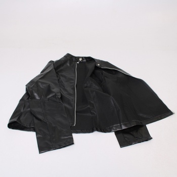 Dámská bunda černá se zipem L
