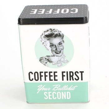 Dóza na kávu Coffee First retro