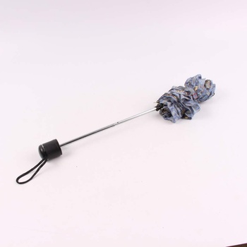 Deštník vystřelovací Super Mini modrý