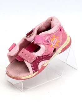 Dívčí růžové sandále     