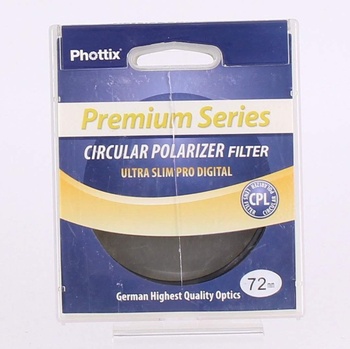 Polarizační filtr Phottix Premium 72 mm