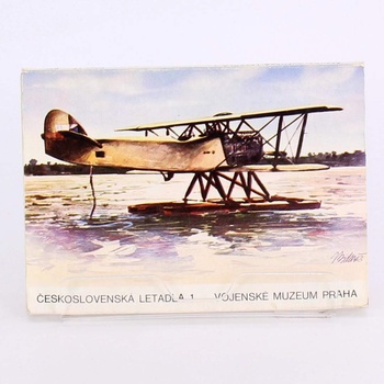 Soubor pohlednic Československá letadla 1