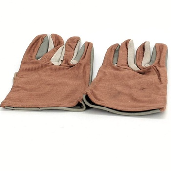 Ochranné pracovní rukavice kůže + textil