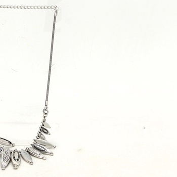 Dámský zdobený náhrdelník ocelový