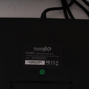 Mechanická klávesnice ThunderX3 TK50 herní