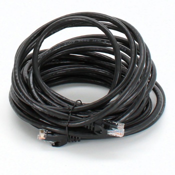 Kabel Amazon Basics CAT6-R-25FT-BLACK-1P