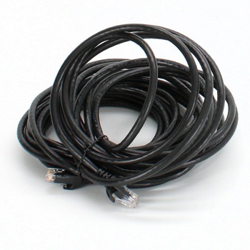 Kabel Amazon Basics CAT6-R-25FT-BLACK-1P