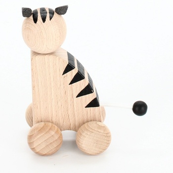 Kočka Ceeda Cavity dřevěná na kolečkách