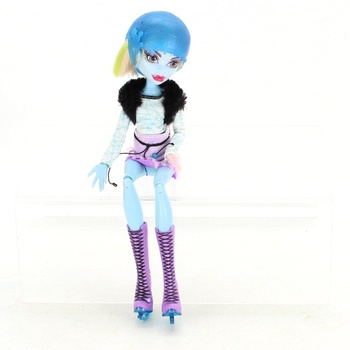 Panenka Monster High na bruslích modrá