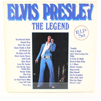 10 LP- set Elvis Presley: The Legend