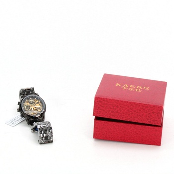 Pánské hodinky KAERS 8002 černé 40mm