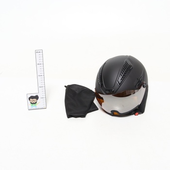 Lyžařská helma Uvex ‎S566236 černá se sklem