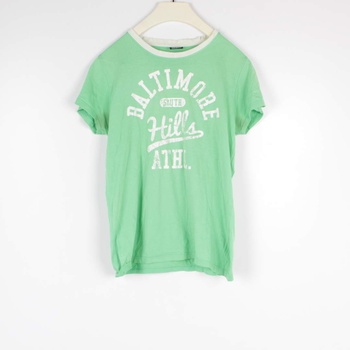 Pánské tričko Fishbone odstín zelené