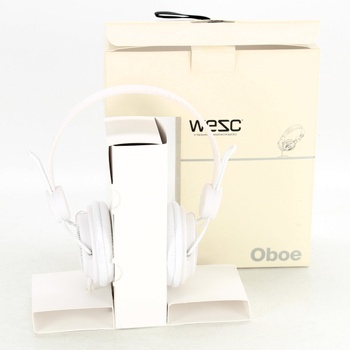 Náhlavní sluchátka WeSC OBOE bílá
