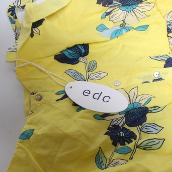 Dámské šaty EDC by ESPRIT žluté