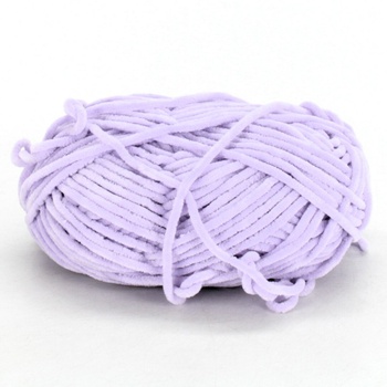 Bavlna na pletení fialová 