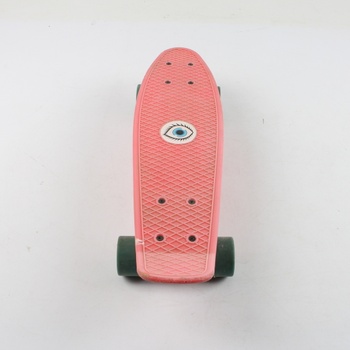 Skateboard Junior plastic červený