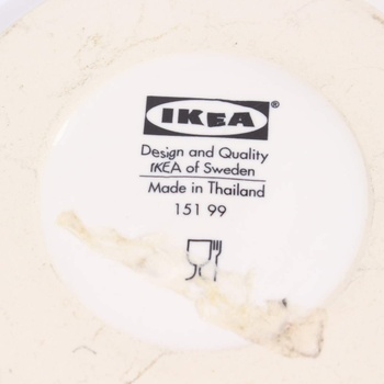 Keramický hmoždíř IKEA bílý