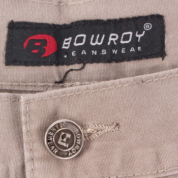 Pánské kalhoty Bowroy odstín béžové