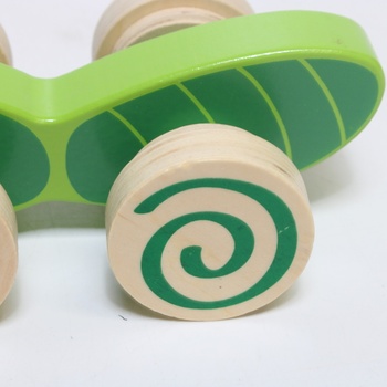 Dřevěná tahací hračka šnek Eichhorn