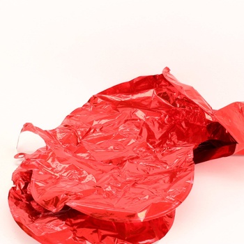 Fóliový balonek Unique číslo 2 červený