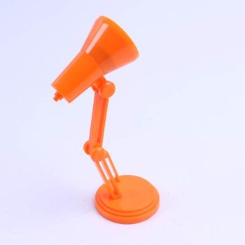 Stolní malá oranžová lampička