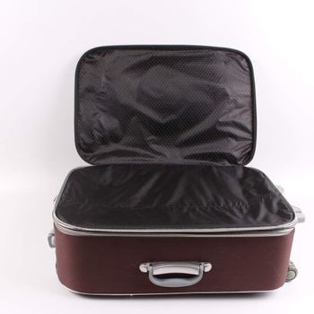 Cestovní kufr David Moda hnědý
