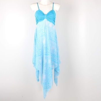 Dámské letní šaty odstín modré