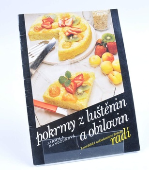 Kniha J. Mandžuková: Pokrmy z luštěnin a obilovin