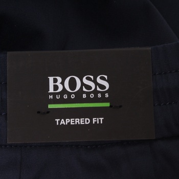 Pánské kalhoty Boss Tapered fit modré