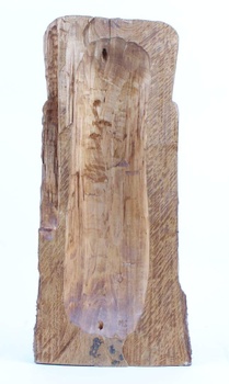Dřevěná busta muž s plnovousem