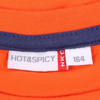 Chlapecké tričko Hot&Spicy odstín oranžové