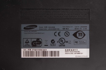LCD monitor Samsung S24A450B 24''