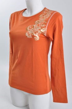 Dámské dlouhé tričko Look Style oranžové