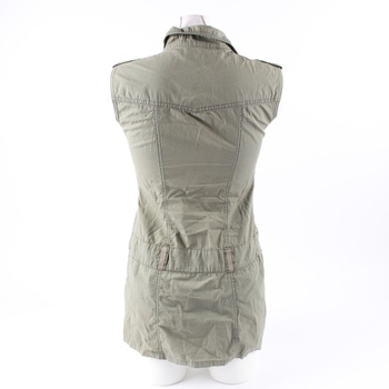 Dámské šaty Orsay s límečkem šedé